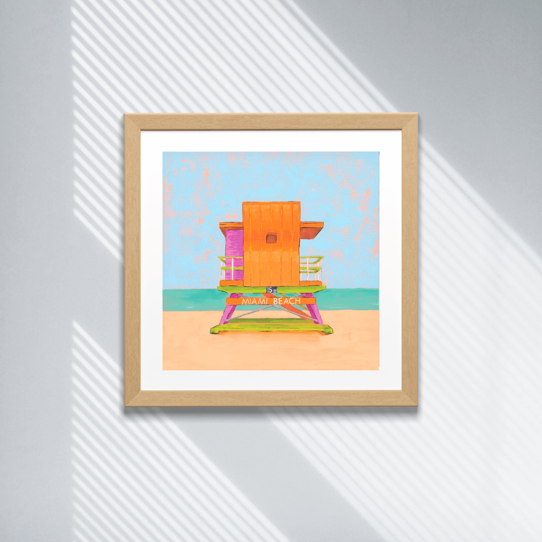 LIFEGUARD TOWER 15TH PRINT