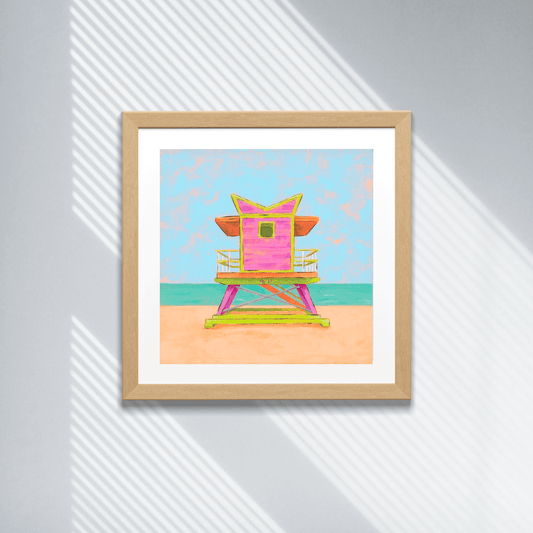 LIFEGUARD TOWER 46TH PRINT