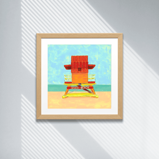LIFEGUARD TOWER 8TH PRINT